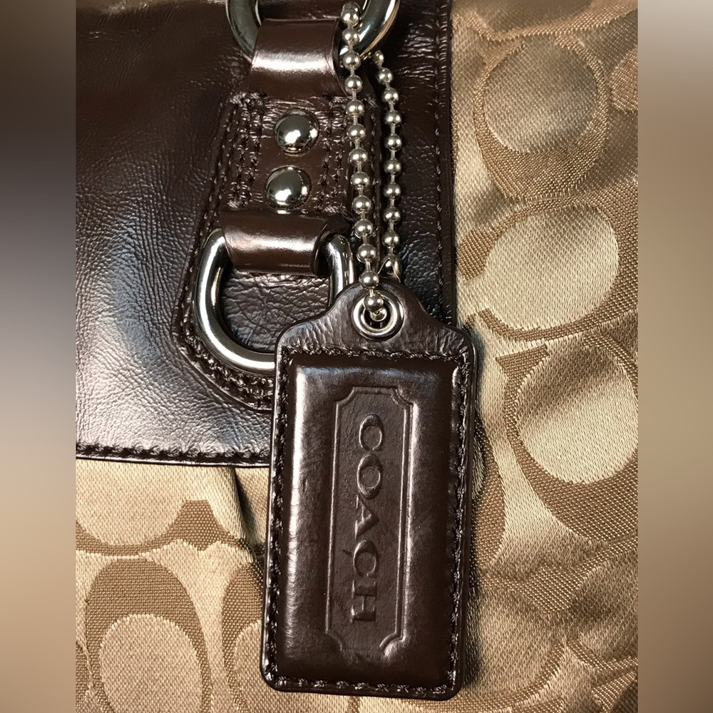 COACH 2010 Ashley Signature Sateen Satchel Bag 😍🔥 - Picture 9 of 17